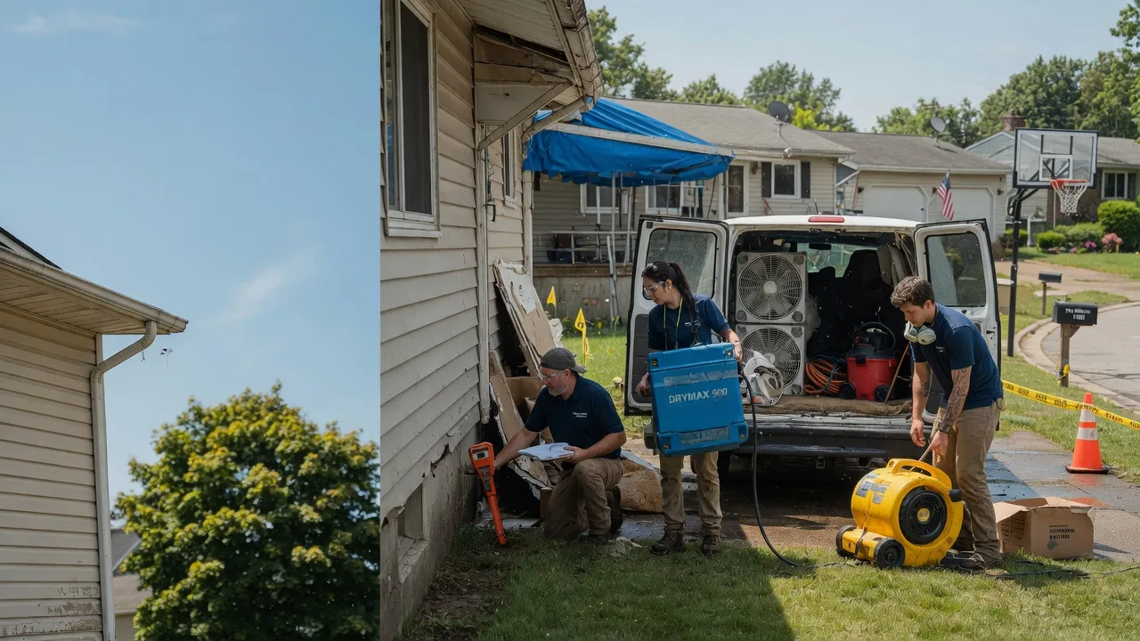 Ceiling Leak Cleanup in Aurora, IA near me